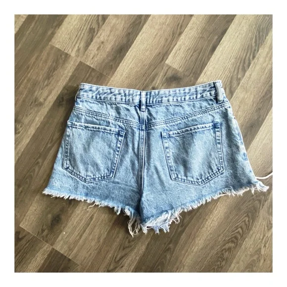 PACSUN Ripped Hi Rise Festival Jean Shorts - Picture 5 of 8